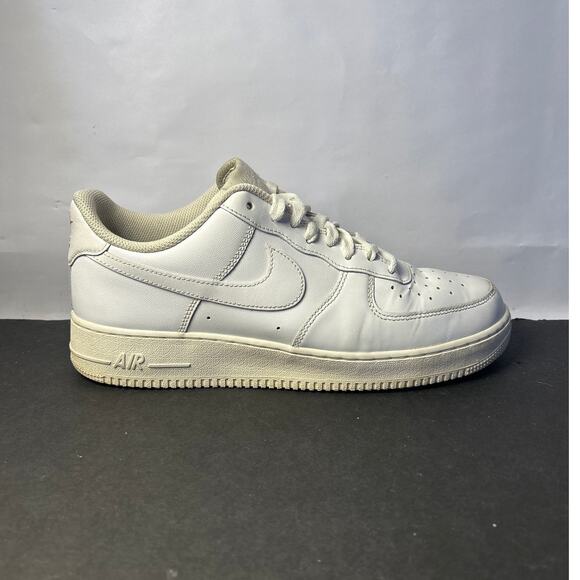 Men\'s Nike Air Force 1 \'07 \'Triple White\' CW2288 111 Size 10.5 main image 8